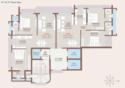 Project Image of 744.76 - 1584.24 Sq.ft 2 BHK Apartment for buy in Kripa Aqua