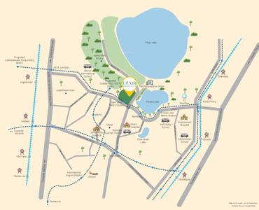 Project Image of 800.0 - 1100.0 Sq.ft 2 BHK Apartment for buy in Barbet At L And T Realty Elixir Reserve