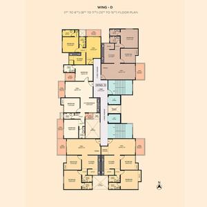 Project Image of 745.4 - 920.21 Sq.ft 2 BHK Apartment for buy in Akshar Altorios 2 O