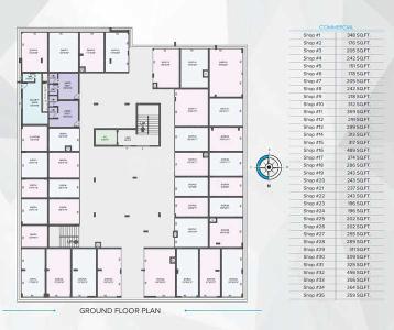 Project Image of 731.95 - 22216.71 Sq.ft 2 BHK Apartment for buy in Fortune Galaxy