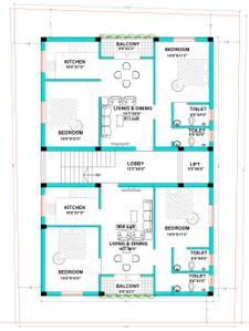 Project Image of 904.0 - 911.0 Sq.ft 2 BHK Apartment for buy in Sri Annai Flats