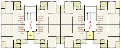 Project Image of 354.03 - 542.39 Sq.ft 1 BHK Apartment for buy in Shree Hari Vatika 2