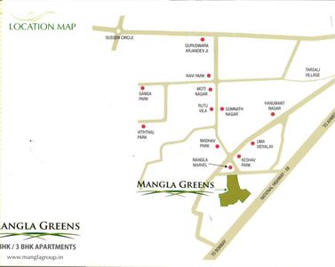 Project Image of 721.18 - 936.46 Sq.ft 2 BHK Apartment for buy in Mangla Mangla Greens Project A 14 To A 17 & B 22