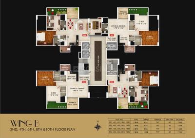 Project Image of 3000 Sq.ft 4 BHK Apartment / Flat for sale in Kondhwa Budruk for Rs. 32000000