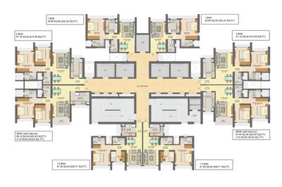Project Image of 571 Sq.ft 2 BHK Apartment / Flat for sale in Kanjurmarg West for Rs. 13450000