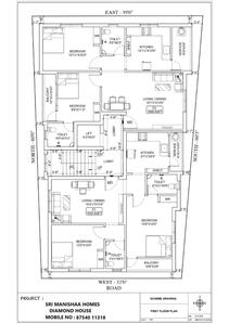 Project Image of 508.0 - 1088.0 Sq.ft 1 BHK Apartment for buy in Sri Diamond House