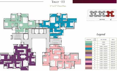 Project Image of 1650 Sq.ft 3 BHK Apartment / Flat for sale in Chansandra for Rs. 29000000