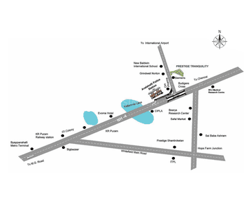Project Image of 664.0 - 1991.0 Sq.ft 1 BHK Apartment for buy in Prestige Tranquility