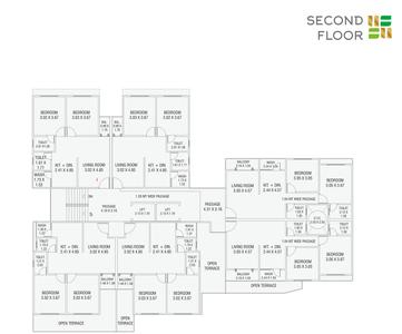 Project Image of 600.63 - 612.47 Sq.ft 2 BHK Apartment for buy in Mangalam Heights