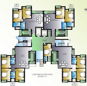 Project Image of 851.0 - 2009.0 Sq.ft 2 BHK Apartment for buy in Ansal Celebrity Garden Block K