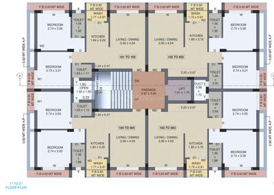 Project Image of 481.47 - 511.82 Sq.ft 2 BHK Apartment for buy in Om Ratnam Prime