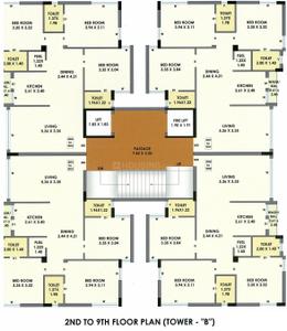 Project Image of 0.0 - 895.0 Sq.ft 3 BHK Apartment for buy in Ravi Ravi Regency