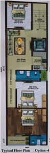 JMD Anand Height Anand Height Cluster Plan for typical Floor 1