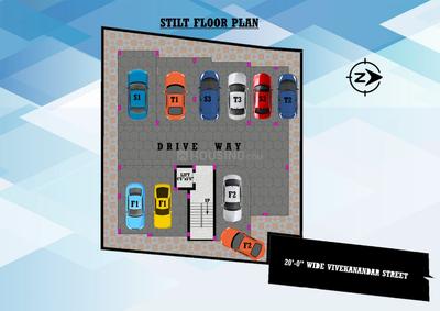 Vishnu Dharshini Flats Vishnu Dharshini Flats Cluster Plan 1
