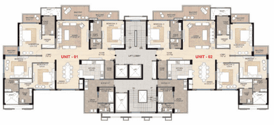 Project Image of 3018.0 - 8268.0 Sq.ft 3 BHK Apartment for buy in Omaxe The Resort