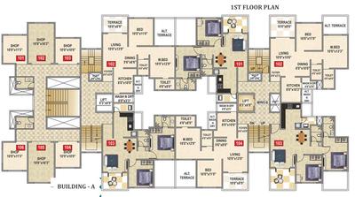 Project Image of 585.0 - 984.0 Sq.ft 1 BHK Apartment for buy in Namrata Crystal Park
