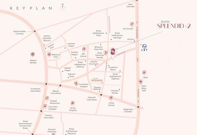 Project Image of 844.21 - 867.89 Sq.ft 3 BHK Apartment for buy in Zillion Splendid 2