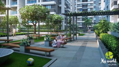 Project Image of 911.0 - 1014.0 Sq.ft 3 BHK Apartment for buy in Pride My World Building A1 A2