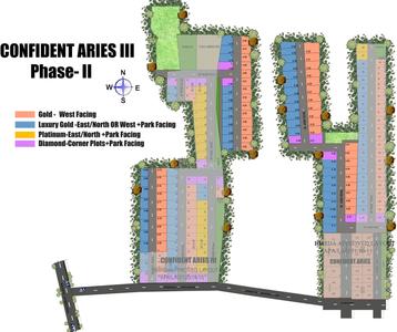 Project Image of 607.0 - 3000.0 Sq.ft Residential Plot Plot for buy in Confident Aries III