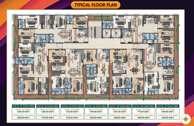 Project Image of 1050.0 - 1730.0 Sq.ft 2 BHK Apartment for buy in RK The Veranda