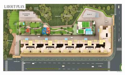 Project Image of 439.17 - 775.0 Sq.ft 1 BHK Apartment for buy in DZ City Building No 3