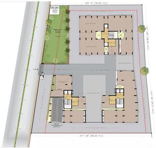 Project Image of 1072.52 - 1135.81 Sq.ft 3 BHK Apartment for buy in Swastik Sangath Homes