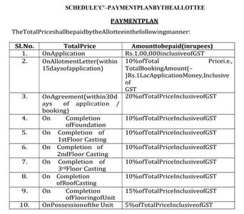 S R Shyam Apartment Subvention Scheme 1