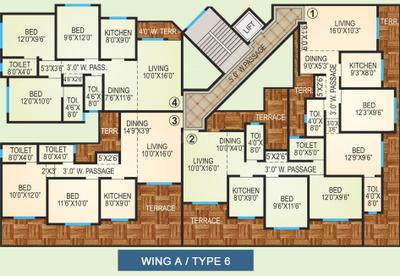 Project Image of 965 Sq.ft 2 BHK Apartment / Flat for sale in Virar West for Rs. 6500000