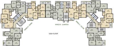 Project Image of 711.0 - 992.0 Sq.ft 2 BHK Apartment for buy in Anmol City Two Phase 1