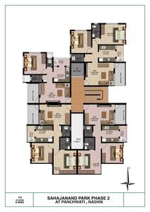 Project Image of 820.0 - 1356.0 Sq.ft 1 BHK Apartment for buy in Shree Harikrushna Sahajanand Park
