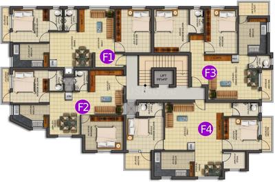 Project Image of 805.0 - 1002.0 Sq.ft 2 BHK Apartment for buy in Athreya Sahishnu