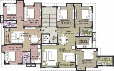 Project Image of 828.0 - 1477.0 Sq.ft 2 BHK Apartment for buy in Swastic 54A Hazra Road