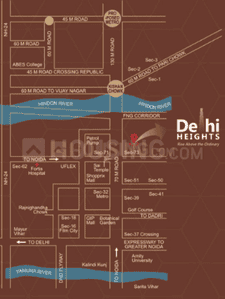 Project Image of 650.0 - 1450.0 Sq.ft 1 BHK Apartment for buy in Delhi Heights