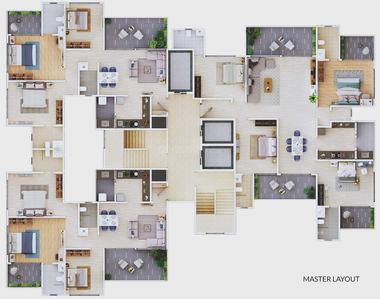 Project Image of 1289.0 - 2022.0 Sq.ft 3 BHK Apartment for buy in Sapp Parkside