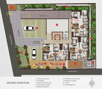 Project Image of 956.0 - 1180.0 Sq.ft 2 BHK Apartment for buy in Subhsan Shyam Signature