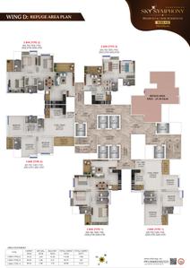 Project Image of 740.45 - 1189.2 Sq.ft 2 BHK Apartment for buy in Vardhaman Skysymphony