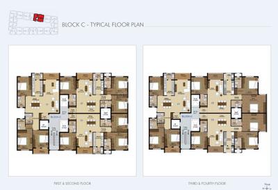 Project Image of 1150.0 - 1865.0 Sq.ft 3 BHK Apartment for buy in Lancor The Central Park Lake Front 