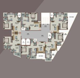 Project Image of 371.46 - 391.81 Sq.ft 1 BHK Apartment for buy in Dhruvi Shree Hari Darshan