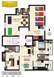 Project Image of 553.0 - 1512.0 Sq.ft 1 BHK Apartment for buy in Steps Stone Krita