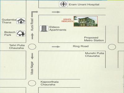 Project Image of 1102.0 - 1423.0 Sq.ft 2 BHK Apartment for buy in A And S Aman Heights