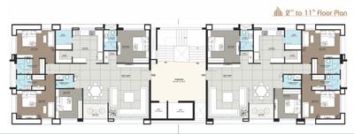 Project Image of 0.0 - 1709.31 Sq.ft 4 BHK Apartment for buy in Shivam Heights