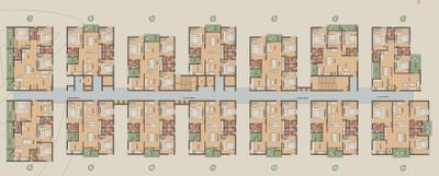 Project Image of 1539.0 - 2173.99 Sq.ft 3 BHK Apartment for buy in Manbhum A Grove By The Lake