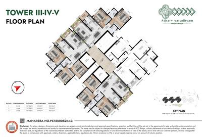 Project Image of 494.0 - 1973.0 Sq.ft 1 BHK Apartment for buy in Atharv Aaradhyam