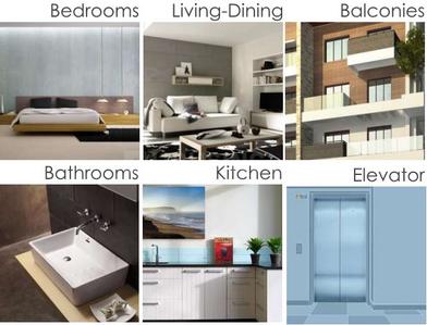 Project Image of 1243 Sq.ft 2 BHK Apartment / Flat for sale in Bikarnakatte Kaikamba for Rs. 7000000
