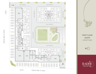 Project Image of 602.67 - 847.23 Sq.ft 2 BHK Apartment for buy in Radhe Swapnil