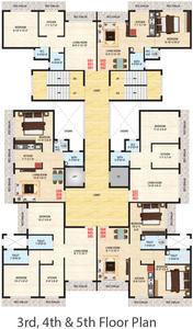 Project Image of 189.0 - 485.0 Sq.ft 1 BHK Apartment for buy in Kohinoor Tarique Galaxy
