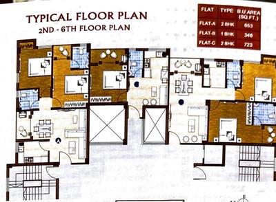 Project Image of 461.0 - 1081.0 Sq.ft 1 BHK Apartment for buy in CC Enclave