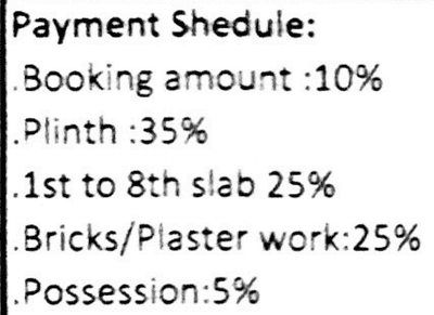 Wadhwa Daisy Gardens Construction Linked Payment (CLP) 1