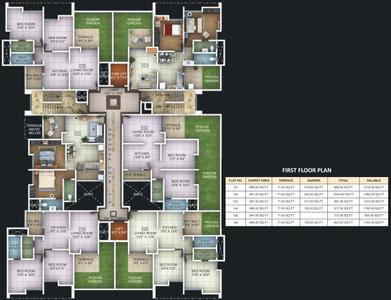 Project Image of 398.0 - 673.0 Sq.ft 1.5 BHK Apartment for buy in Three S Shaurya Residence