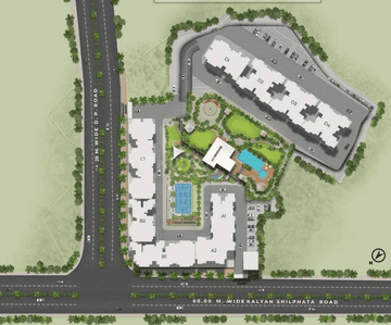 Project Image of 395.0 - 782.0 Sq.ft 1 BHK Apartment for buy in Provident Palmvista C2